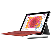 تبلت مایکروسافت همراه با ویندوز 10 Surface 3 128GB